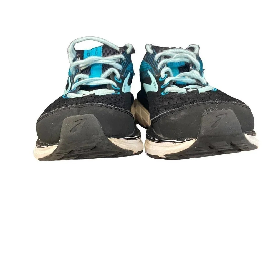 Brooks DYAD Sneakers Womens Running Walking Shoes Size US 7.5 Blue Black Lace Up - Picture 5 of 11